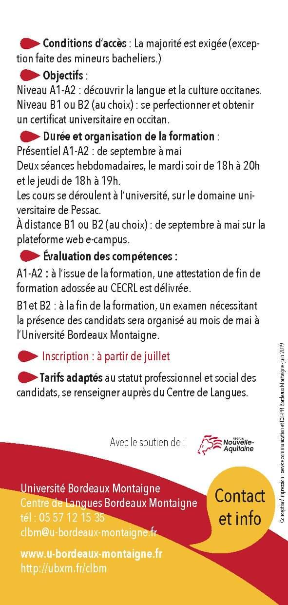 Flyer cours d occitan ubm verso